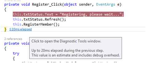 CPU and memory usage